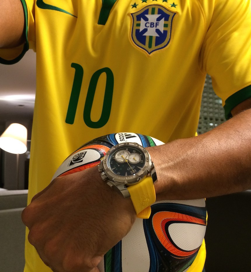Parmigiani Fleurier dal 2011 sponsor della nazionale calcio Brasiliana