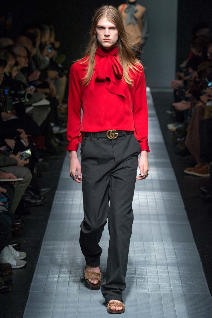 Gucci uomo FW15 Milano