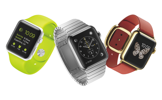 Apple Watch disponibile in piu' versioni