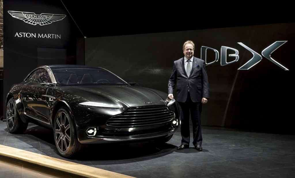 Presentazione Aston Martin prototipo suv BDX