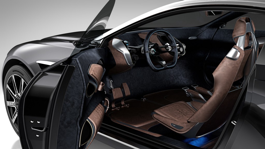 Aston Martin DBX rendering interni