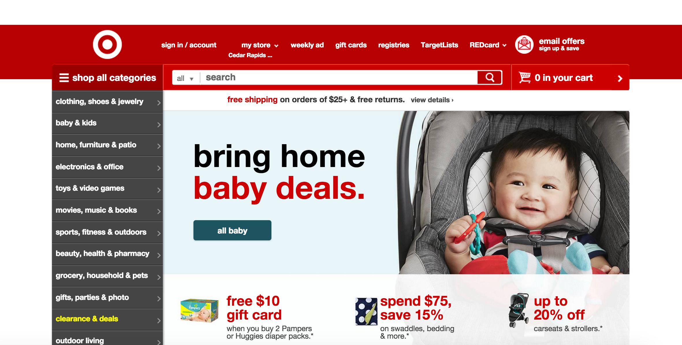 Target.com e-commerce soffre la concorrenza Amazon Prime