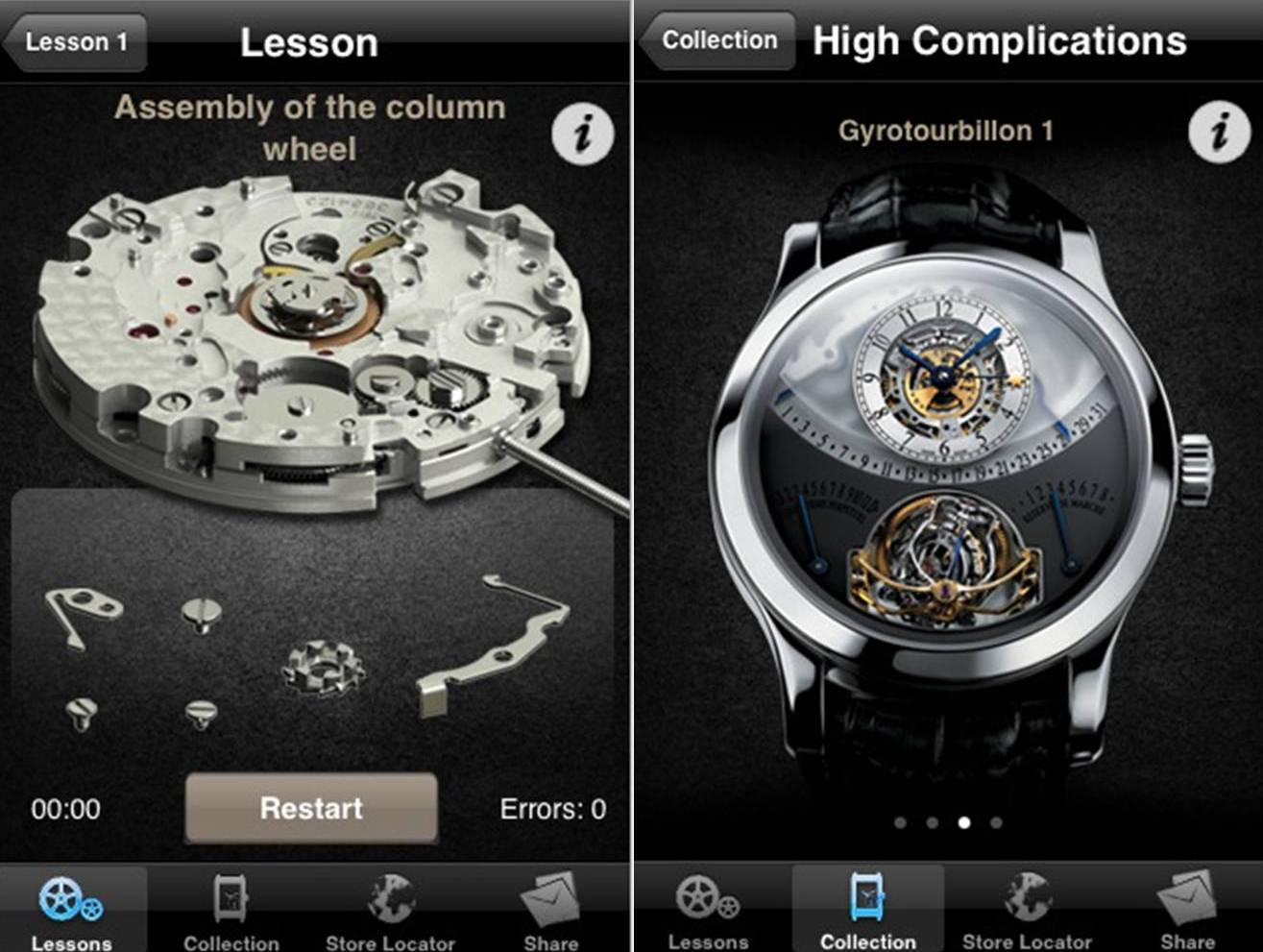 Jaeger-LeCoultre app