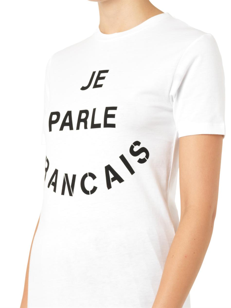 Etre Cecile t-shirt Je parte francais