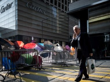 Cartier, Hong Kong, proteste