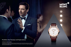 Montblanc Hugh Jackman testimonial