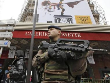 Galeries lafayette saldi sicurezza attentati