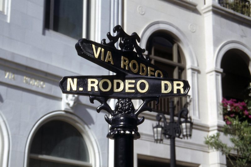 Rodeo Drive, Los Angeles, retail