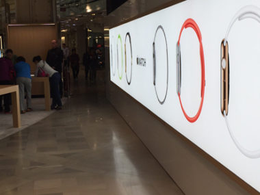 apple watch galeries lafayette Parigi