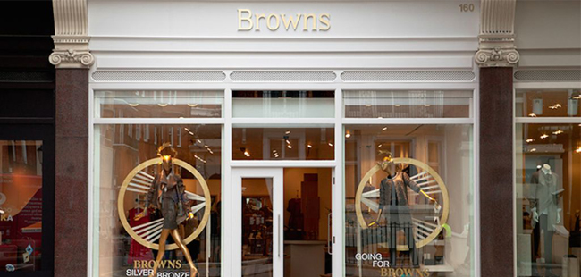 Browns acquisito da Farfetch londra