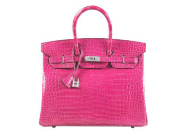 hermes kelly pink croco