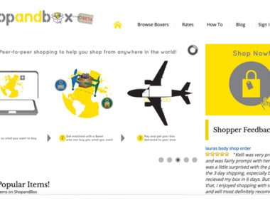 shop and box ecommerce