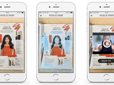 house of fraser augmented reality