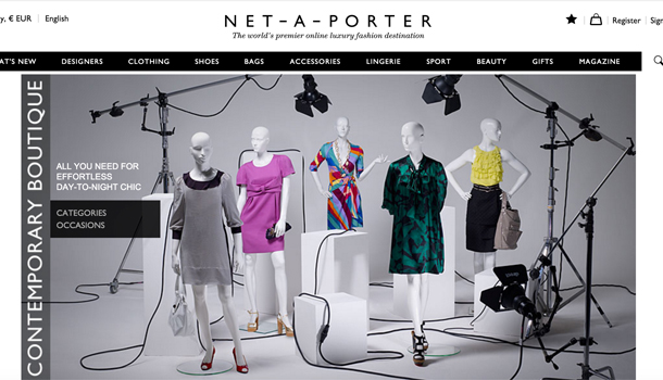 contemporary Boutique Net-a-Porter