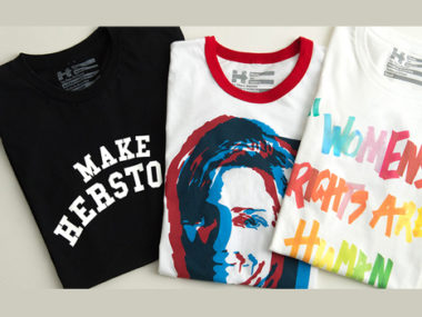 Hillary Clinton t-shirt Marc Jacobs Tory Burch