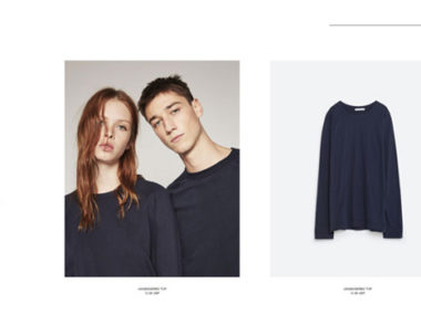 Zara online collezione genderless