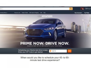 Hyundai Electra in vendita su Amazon prime